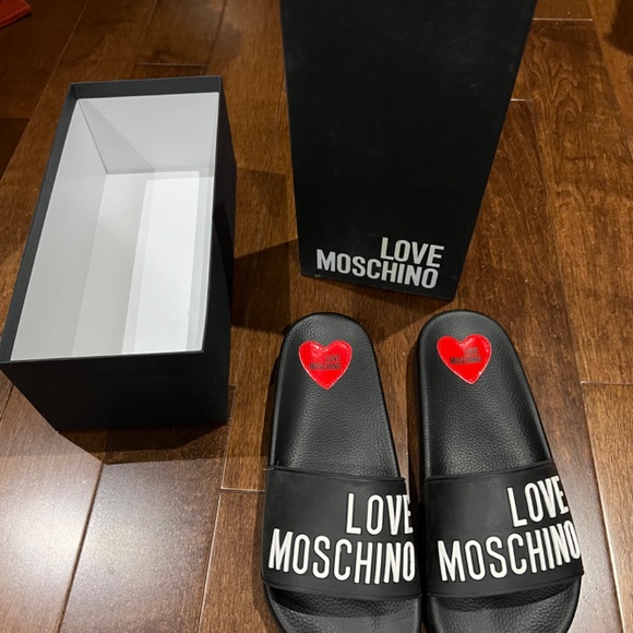 Love Moschino slide sandals - Picture 2 of 4